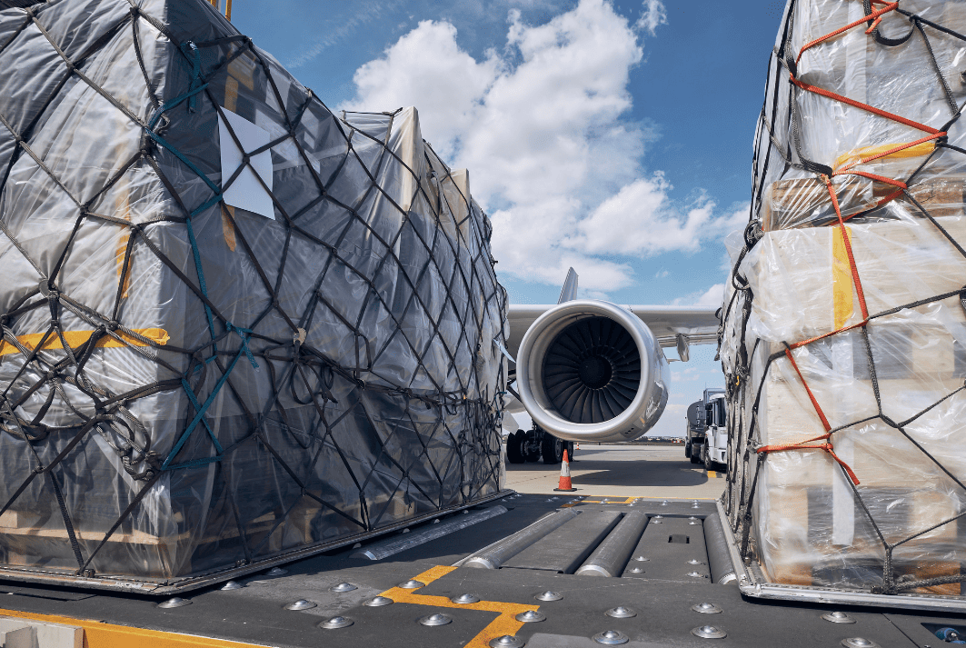 Luftfracht – Fracht am Flughafen